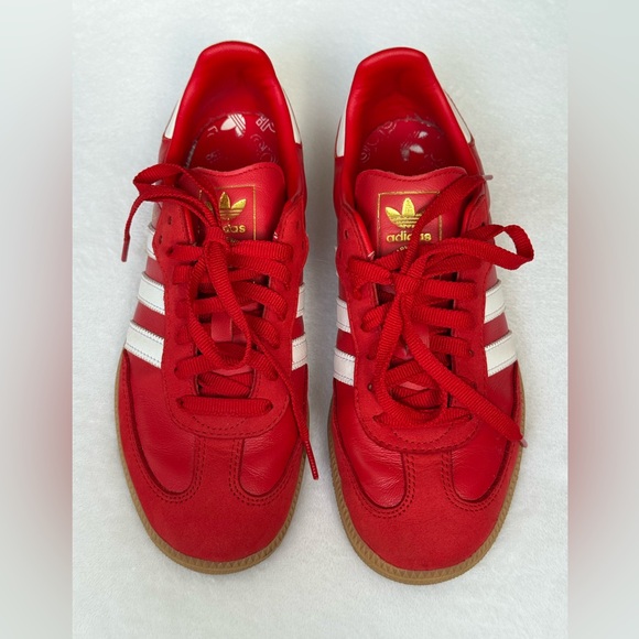 Adidas Samba OG Scarlet Red Shoes - Picture 3 of 8